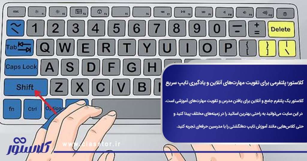 کلاستور؛ پلتفرمی برای تقویت مهارتهای آنلاین و یادگیری تایپ سریع