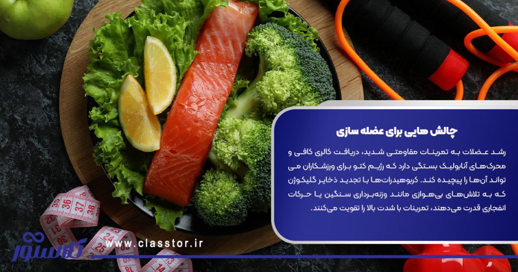 چالش ‌هایی برای عضله ‌سازی