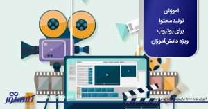 آموزش تولید محتوا برای یوتیوب ویژه دانش‌آموزان
